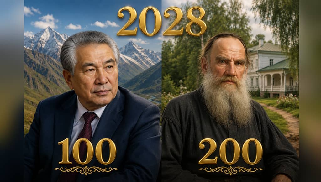 2028 год: три больших юбилея — Айтматов, Толстой и Бишкек