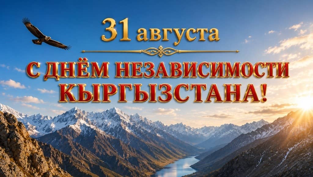С 35-летием независимости Кыргызской Республики!